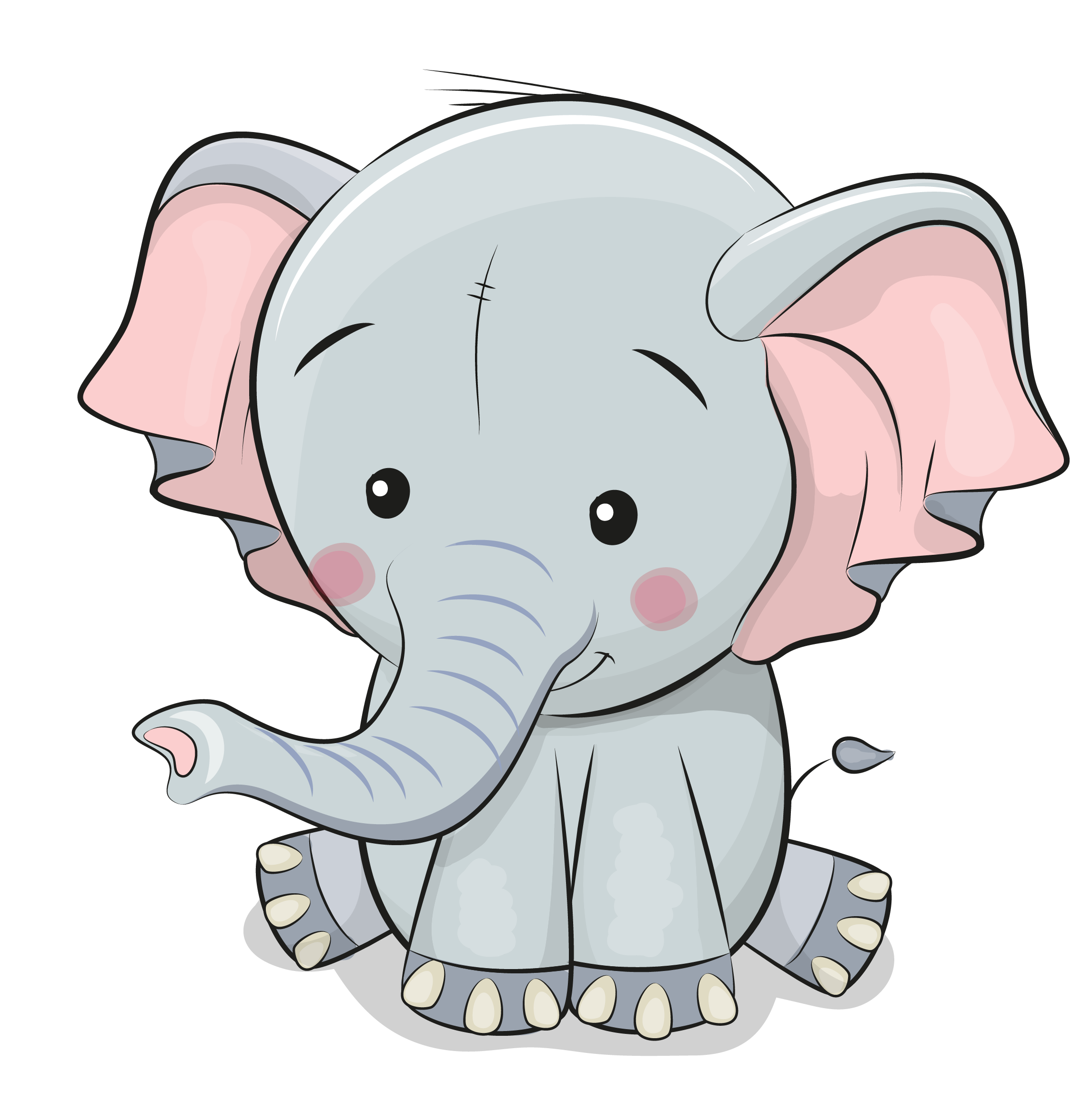 大象動物卡通大象AI圖案素材免費下載 - 尺寸4167 × 4167px - 圖形ID401422776 - Lovepik