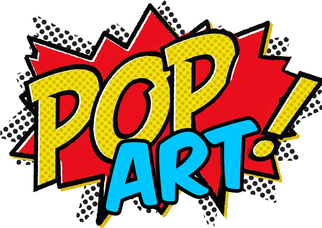 pop art logo
